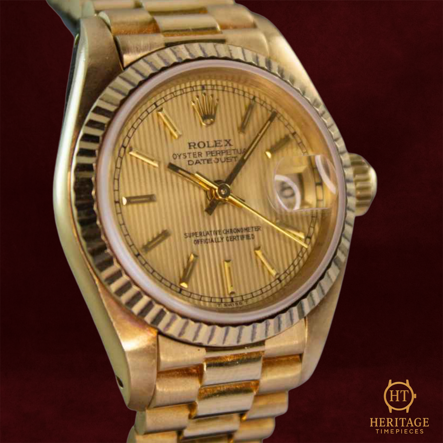 Rolex Lady Datejust 18K ‘Champagne Dial – Yellow Gold’ – Reference 69178 (1984)