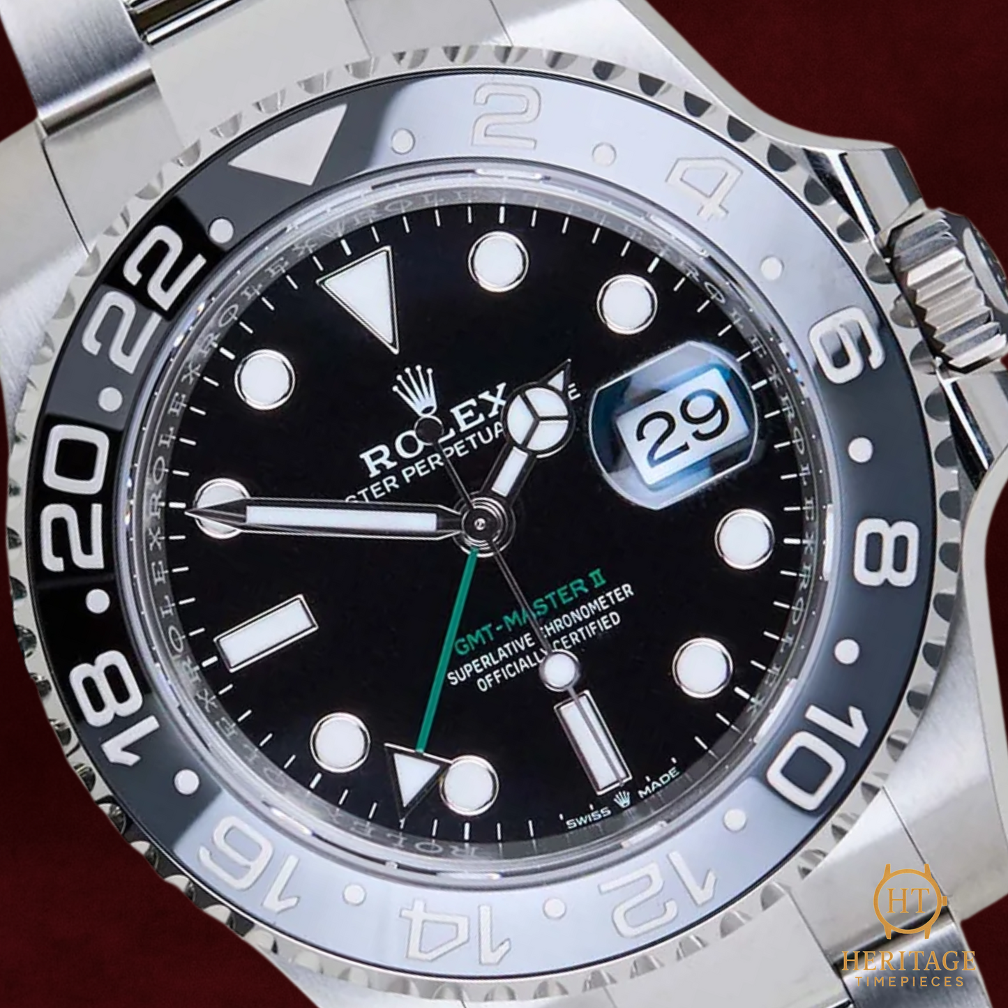 Rolex GMT-Master II 'Bruce Wayne - Oyster' - Reference 126710GRNR (2025)