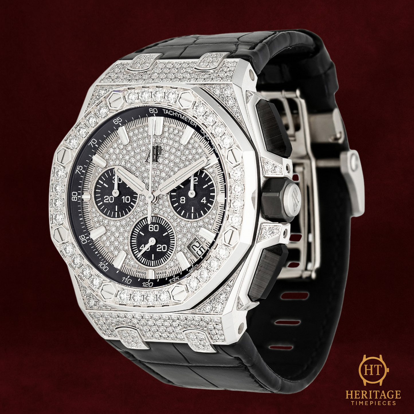 Audemars Piguet Royal Oak Offshore Chronograph ‘Diamond Bezel – White Gold’ – Reference 26423BC.ZZ.D002CA.01 (2023)