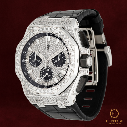 Audemars Piguet Royal Oak Offshore Chronograph ‘Diamond Bezel – White Gold’ – Reference 26423BC.ZZ.D002CA.01 (2023)