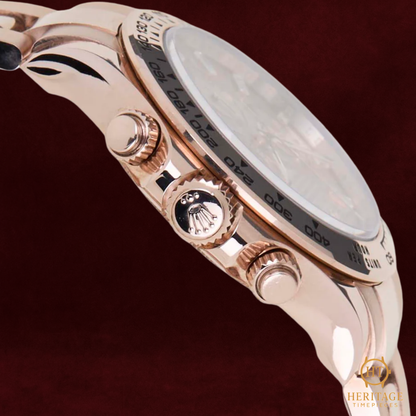 Rolex Cosmograph Daytona ‘Sundust Baguette Diamond Dial, Everose Gold’ – Reference 116505 (2019)