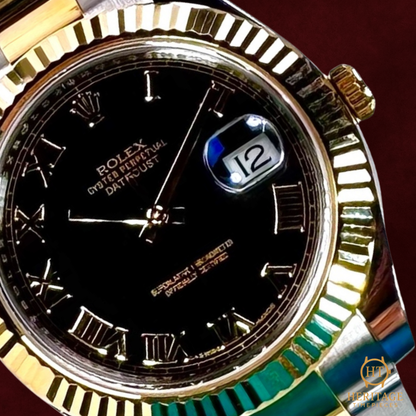 Rolex Datejust II ‘Black Roman Dial’ - Reference 116333 (2016)