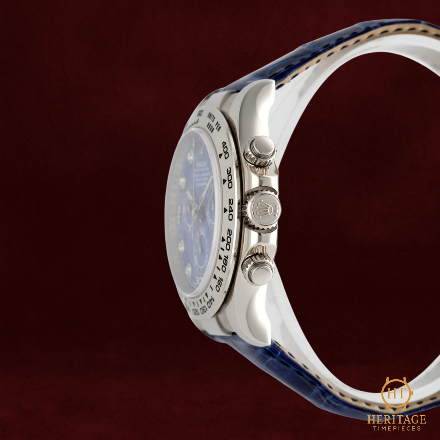 Rolex Cosmograph Daytona ‘White Gold – Sodalite Diamond Dial’ – Reference 116519 (2006)