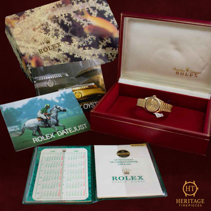 Rolex Lady Datejust 18K ‘Champagne Dial – Yellow Gold’ – Reference 69178 (1984)