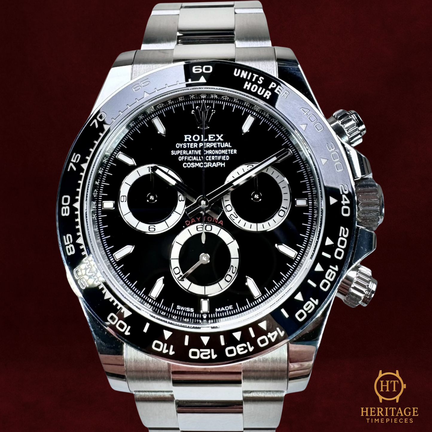 Rolex Black Daytona - Reference 126500 (2024)