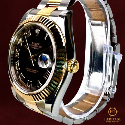 Rolex Datejust II ‘Black Roman Dial’ - Reference 116333 (2016)