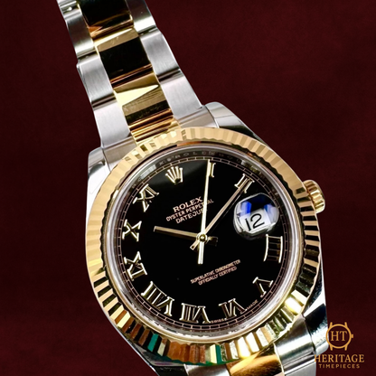 Rolex Datejust II ‘Black Roman Dial’ - Reference 116333 (2016)