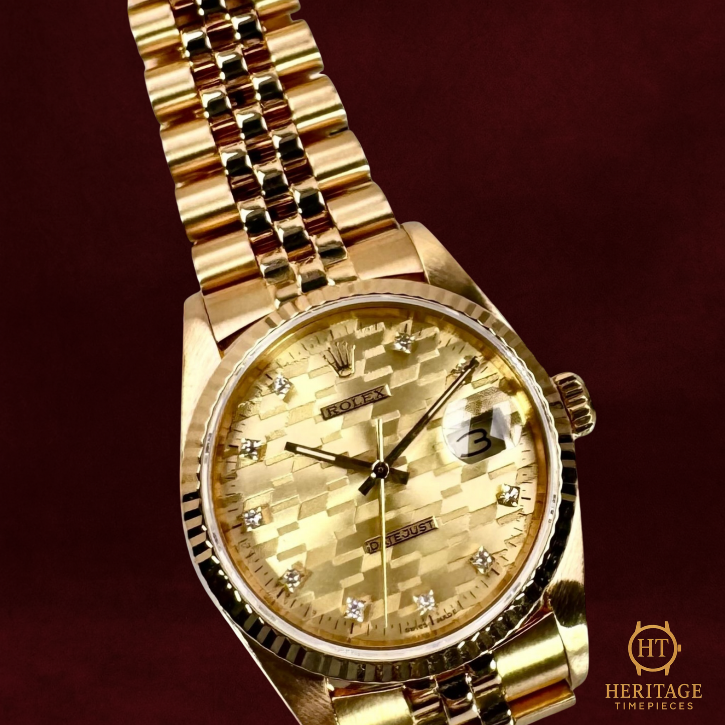 Rolex Datejust 36 ‘Chevrolet Champagne Diamond Dial’ - Reference 16018 (1987)