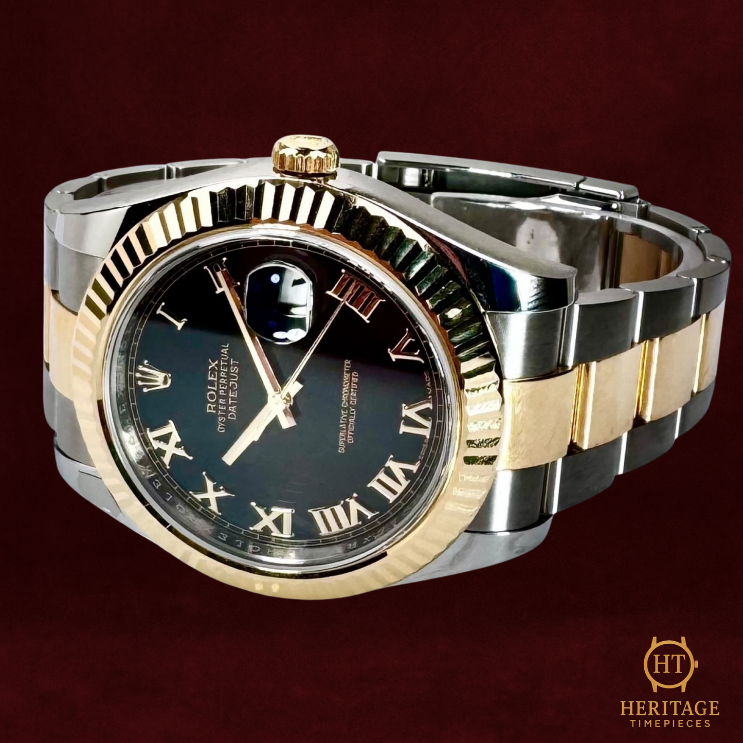 Rolex Datejust II ‘Black Roman Dial’ - Reference 116333 (2016)