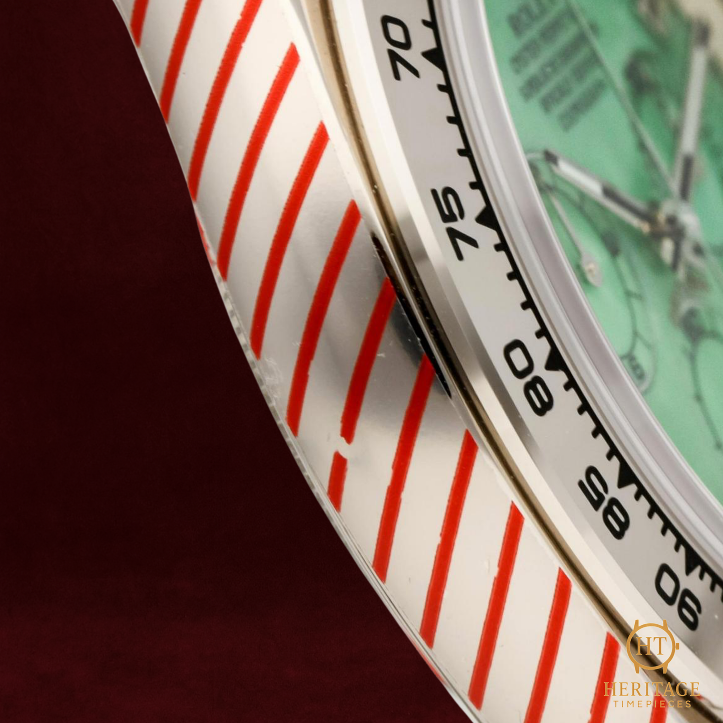 Rolex Cosmograph Daytona ‘White Gold – Beach Green Dial’ – Reference 116519 (2004 / Service 2022)