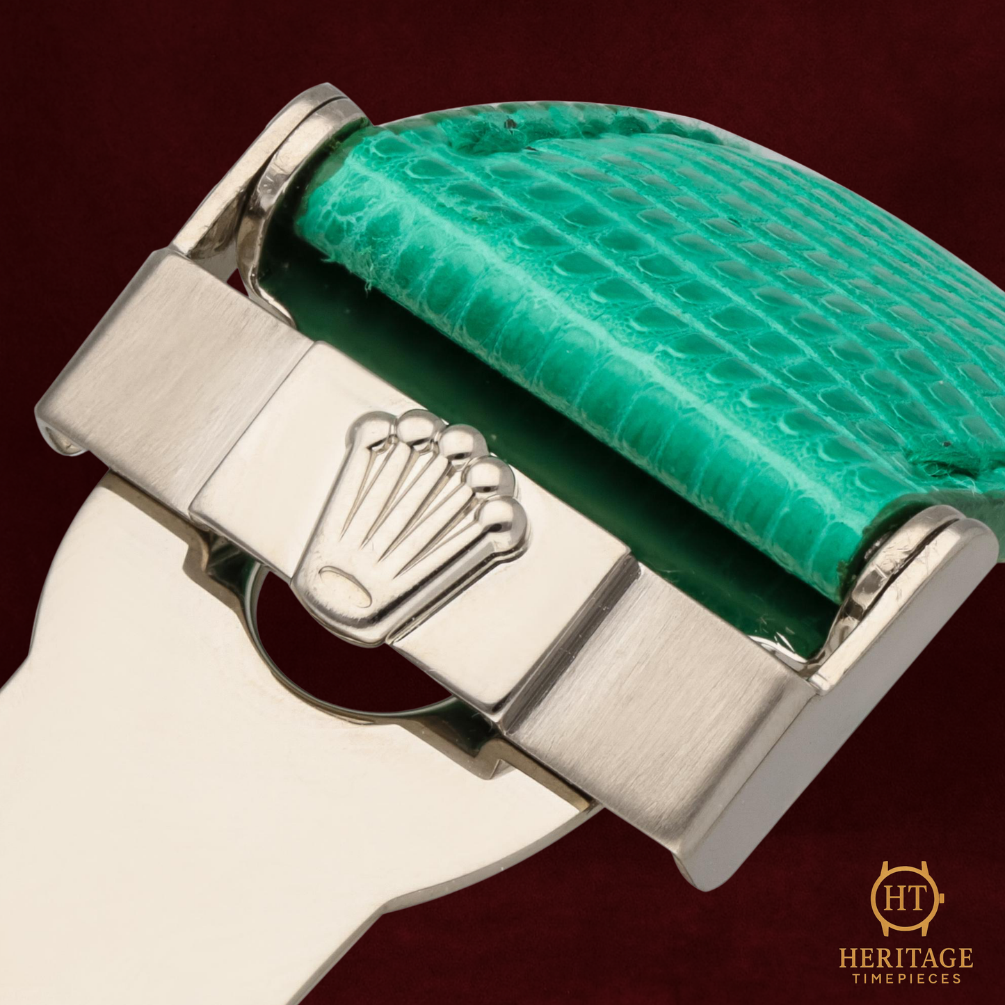 Rolex Cosmograph Daytona ‘White Gold – Beach Green Dial’ – Reference 116519 (2004 / Service 2022)