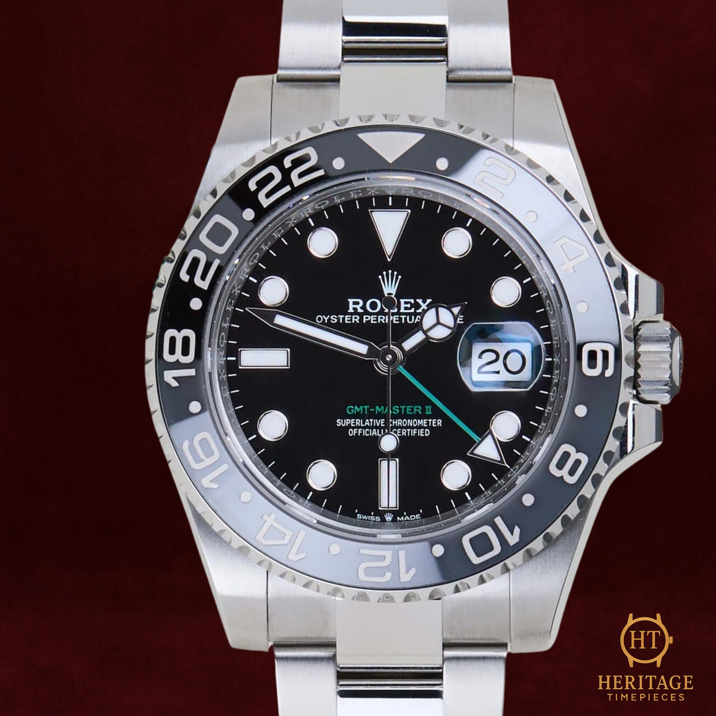 Rolex GMT-Master II ‘Bruce Wayne – Oyster’ - Reference 126710GRNR (2025)