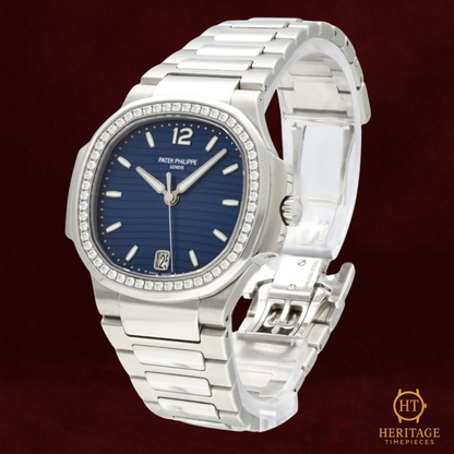 Patek Philippe Nautilus Ladies ‘Blue Dial – Stainless Steel’ – Reference 7118/1200A-001 (2020)