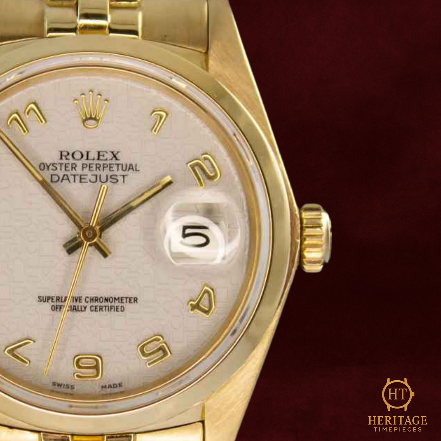 Rolex Datejust 36 ‘Champagne Dial – Yellow Gold’ – Reference 16008 (1979)