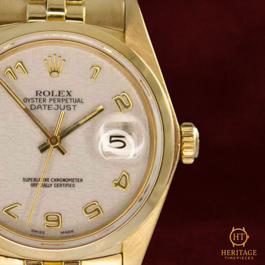 Rolex Datejust 36 ‘Champagne Dial – Yellow Gold’ – Reference 16008 (1979)
