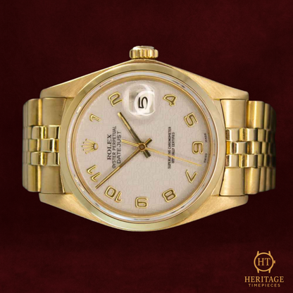 Rolex Datejust 36 ‘Champagne Dial – Yellow Gold’ – Reference 16008 (1979)