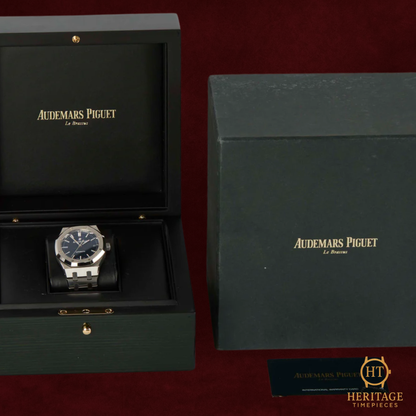 Audemars Piguet Royal Oak 37 ’Blue Grande Tapisserie’ – Reference 15450ST.OO.1256ST.03 (2021)