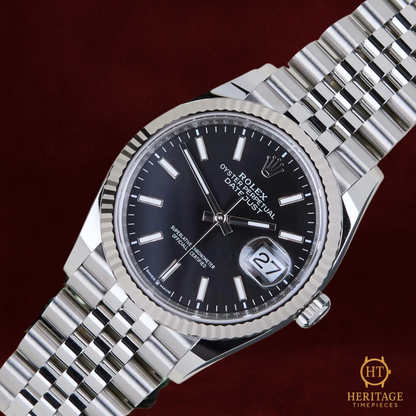 Rolex Datejust 36 ‘Black Dial’ - Reference 126234 (2025)