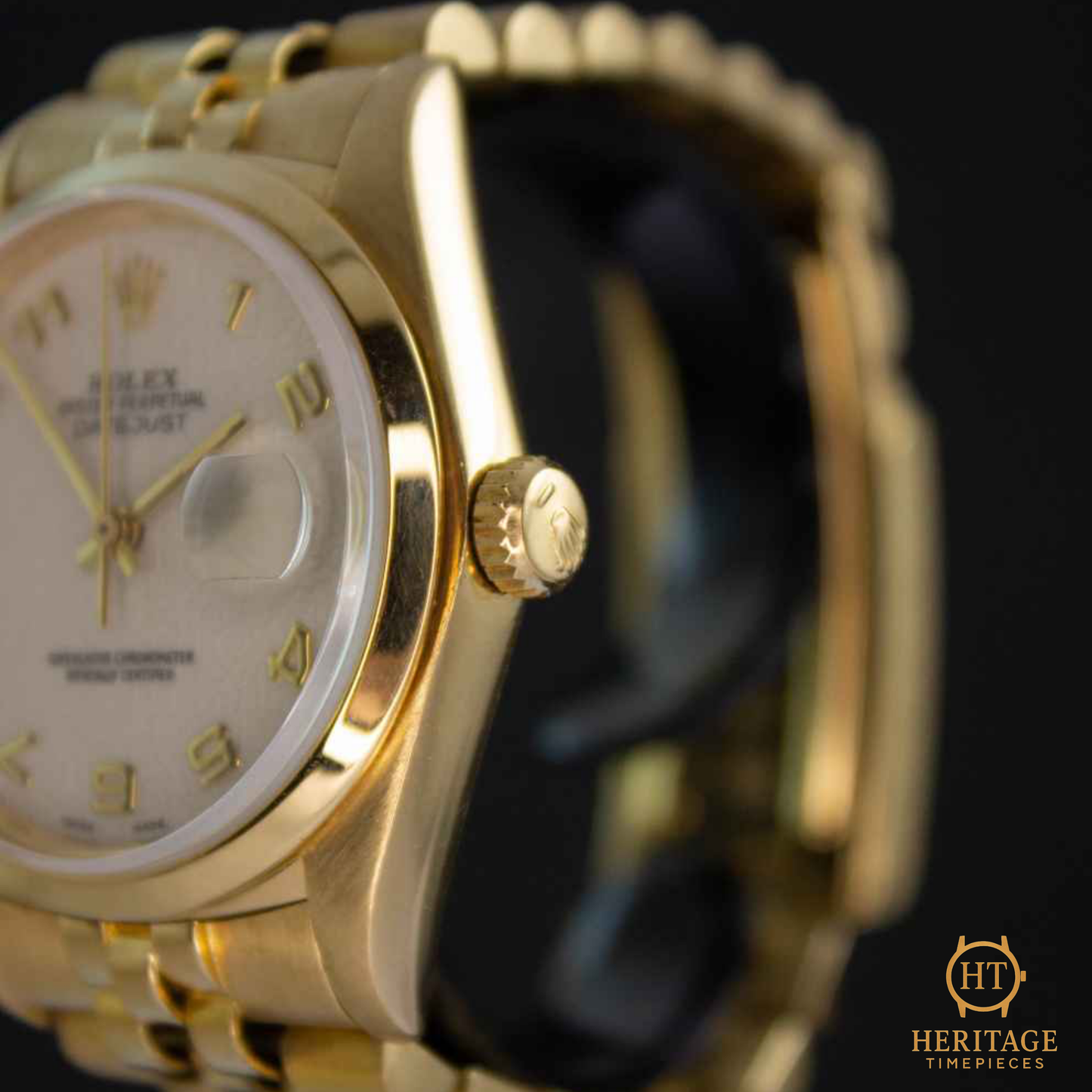 Rolex Datejust 36 ‘Champagne Dial – Yellow Gold’ – Reference 16008 (1979)
