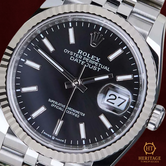 Rolex Datejust 36 ‘Black Dial’ - Reference 126234 (2025)
