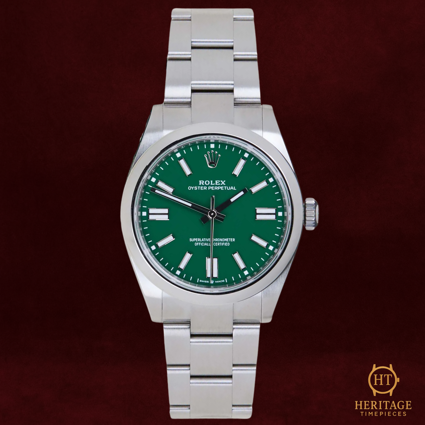 Rolex Oyster Perpetual 41 ’Green Dial’ – Reference 134300 (2025)