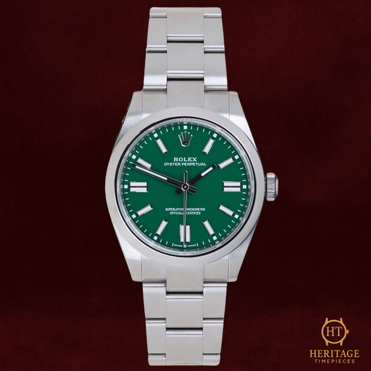 Rolex Oyster Perpetual 41 ’Green Dial’ – Reference 134300 (2025)