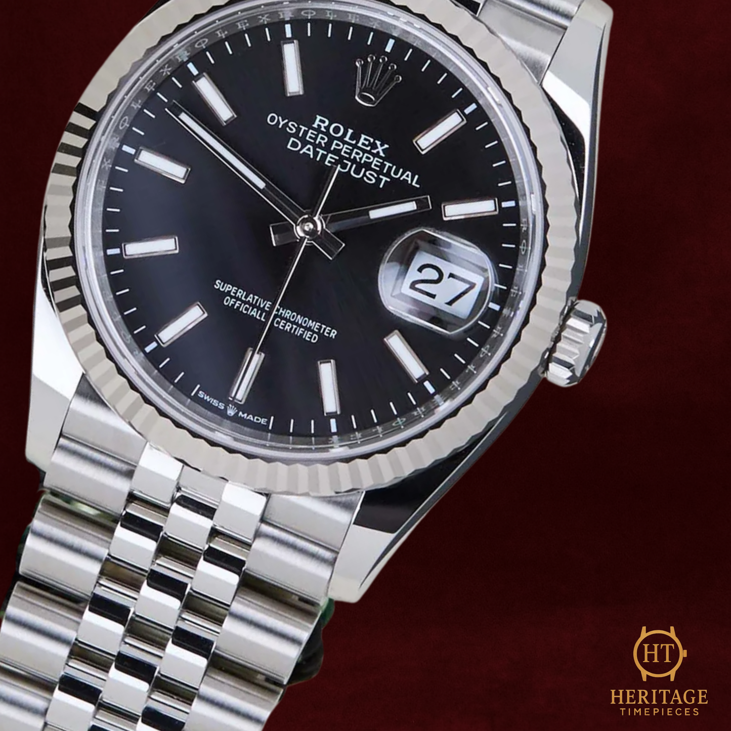 Rolex Datejust 36 ‘Black Dial’ - Reference 126234 (2025)