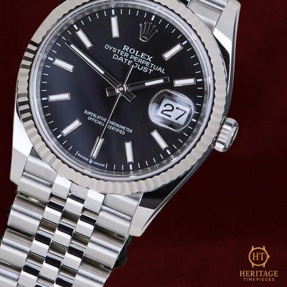 Rolex Datejust 36 ‘Black Dial’ - Reference 126234 (2025)