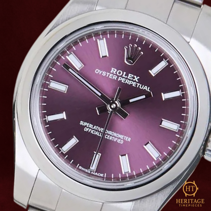 Rolex Oyster Perpetual 26 ‘Red Grape Dial’ - Reference 176200 (2019)