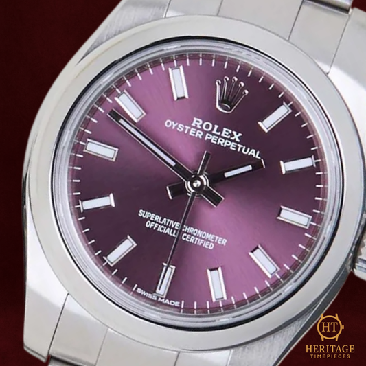 Rolex Oyster Perpetual 26 ‘Red Grape Dial’ - Reference 176200 (2019)