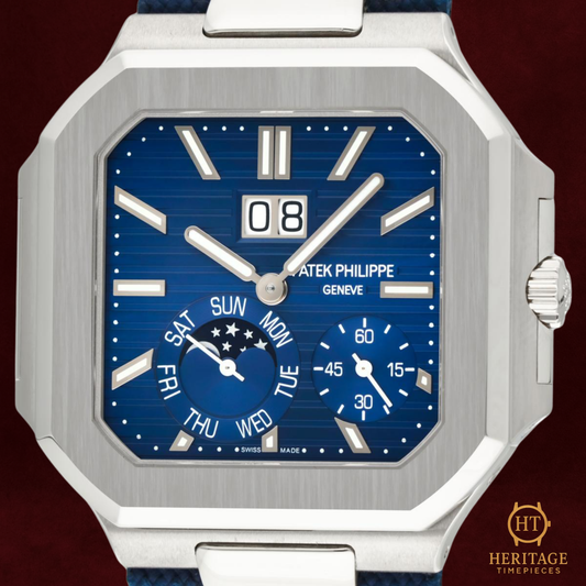 Patek Philippe Cubitus ’Platinum Blue Dial Grand Complication’ – Reference 5822P-001