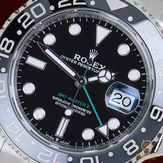 Rolex GMT-Master II ‘Bruce Wayne – Oyster’ - Reference 126710GRNR (2025)