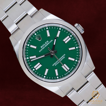 Rolex Oyster Perpetual 41 ’Green Dial’ – Reference 134300 (2025)