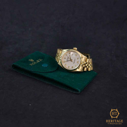 Rolex Datejust 36 ‘Champagne Dial – Yellow Gold’ – Reference 16008 (1979)
