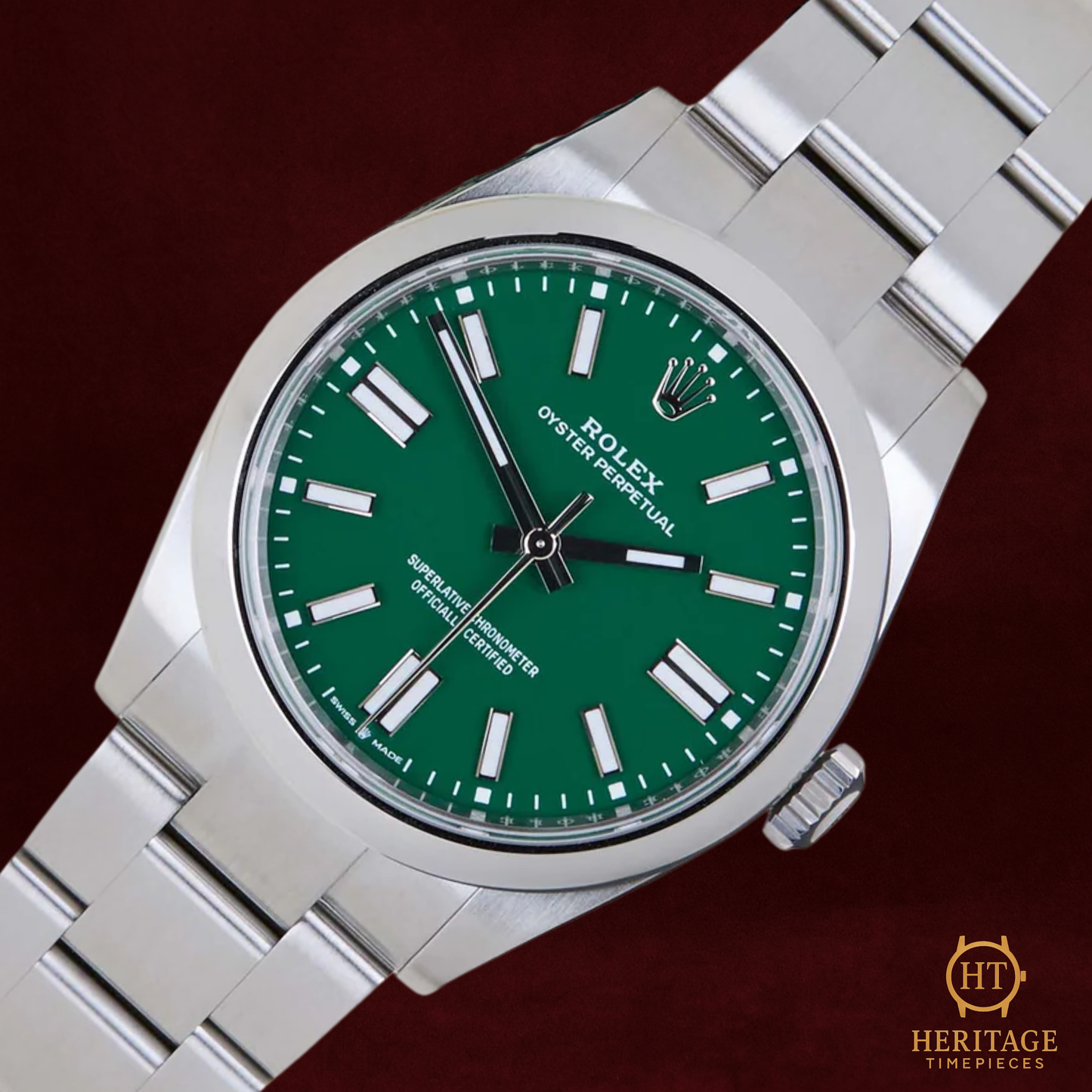 Rolex Oyster Perpetual 41 ’Green Dial’ – Reference 134300 (2025)