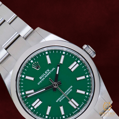 Rolex Oyster Perpetual 41 ’Green Dial’ – Reference 134300 (2025)