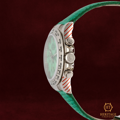 Rolex Cosmograph Daytona ‘White Gold – Beach Green Dial’ – Reference 116519 (2006 / Service 2022)