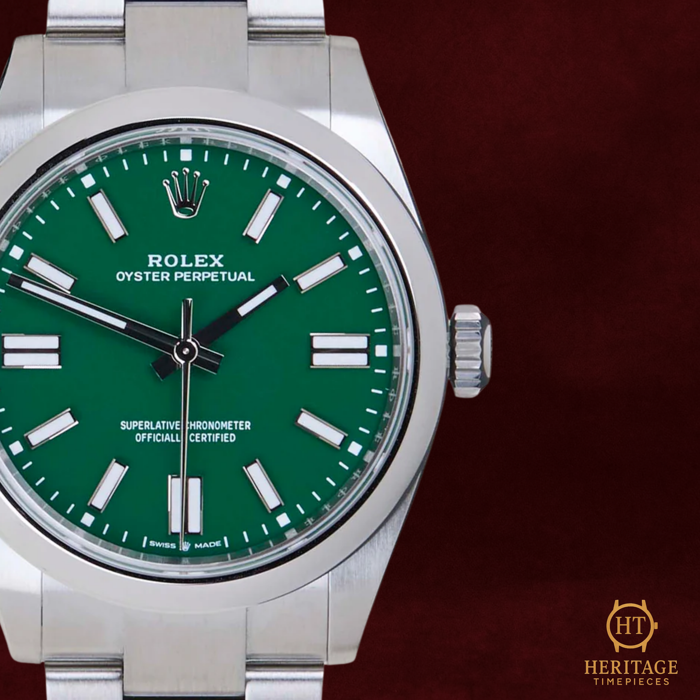 Rolex Oyster Perpetual 41 ’Green Dial’ – Reference 134300 (2025)