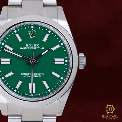 Rolex Oyster Perpetual 41 ’Green Dial’ – Reference 134300 (2025)
