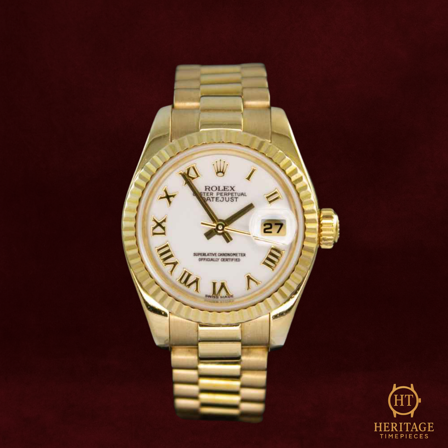 Rolex Datejust 26 ‘Blue Dial – Yellow Gold’ – Reference 179178 (2004)
