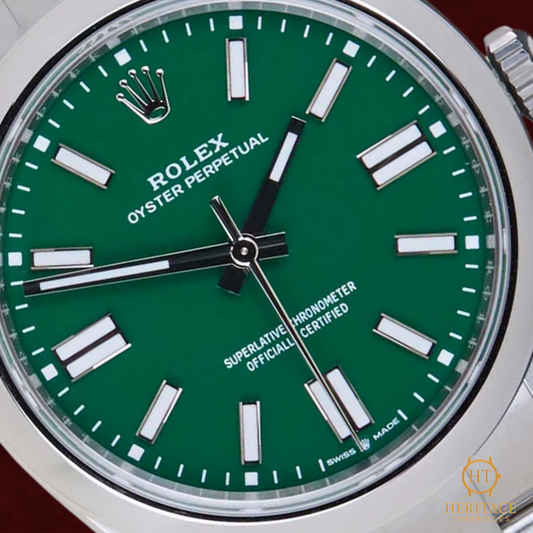 Rolex Oyster Perpetual 41 ’Green Dial’ – Reference 134300 (2025)
