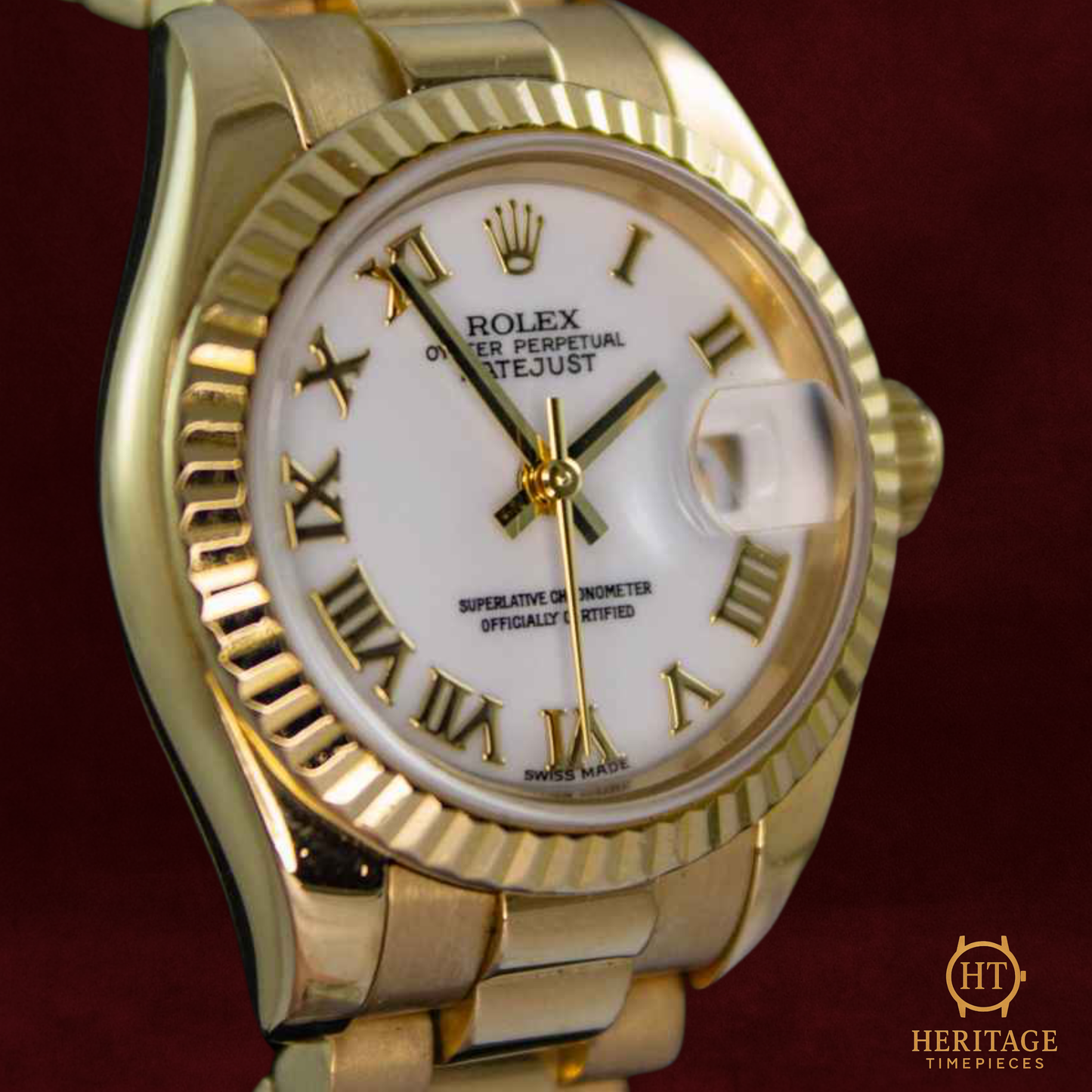 Rolex Datejust 26 ‘Blue Dial – Yellow Gold’ – Reference 179178 (2004)
