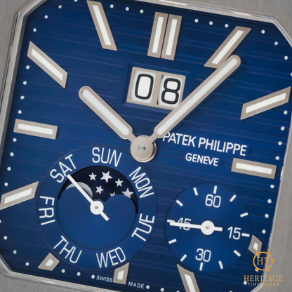 Patek Philippe Cubitus ’Platinum Blue Dial Grand Complication’ – Reference 5822P-001