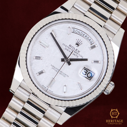 Rolex Day-Date 40 ‘Meteorite Dial’ - Reference 228239 (2024)