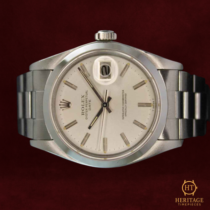 Rolex Date ‘Silver Dial – Stainless Steel’ – Reference 1500 (1981)
