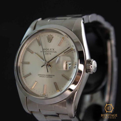 Rolex Date ‘Silver Dial – Stainless Steel’ – Reference 1500 (1981)