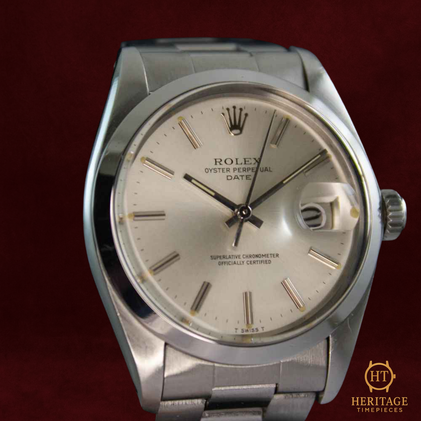 Rolex Date ‘Silver Dial – Stainless Steel’ – Reference 1500 (1981)