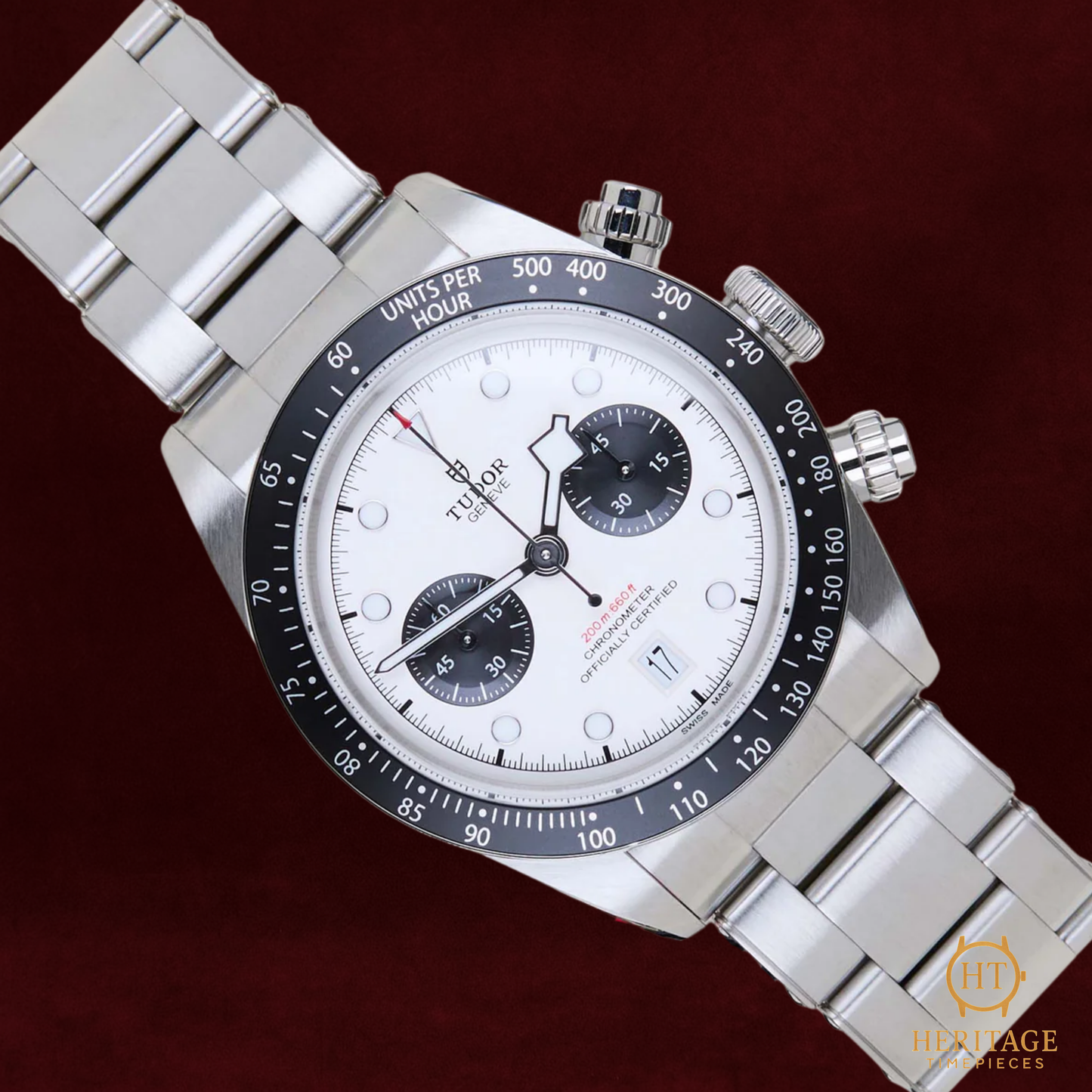 Tudor Black Bay Chrono “White Dial” – Reference 79360N (2022) ST