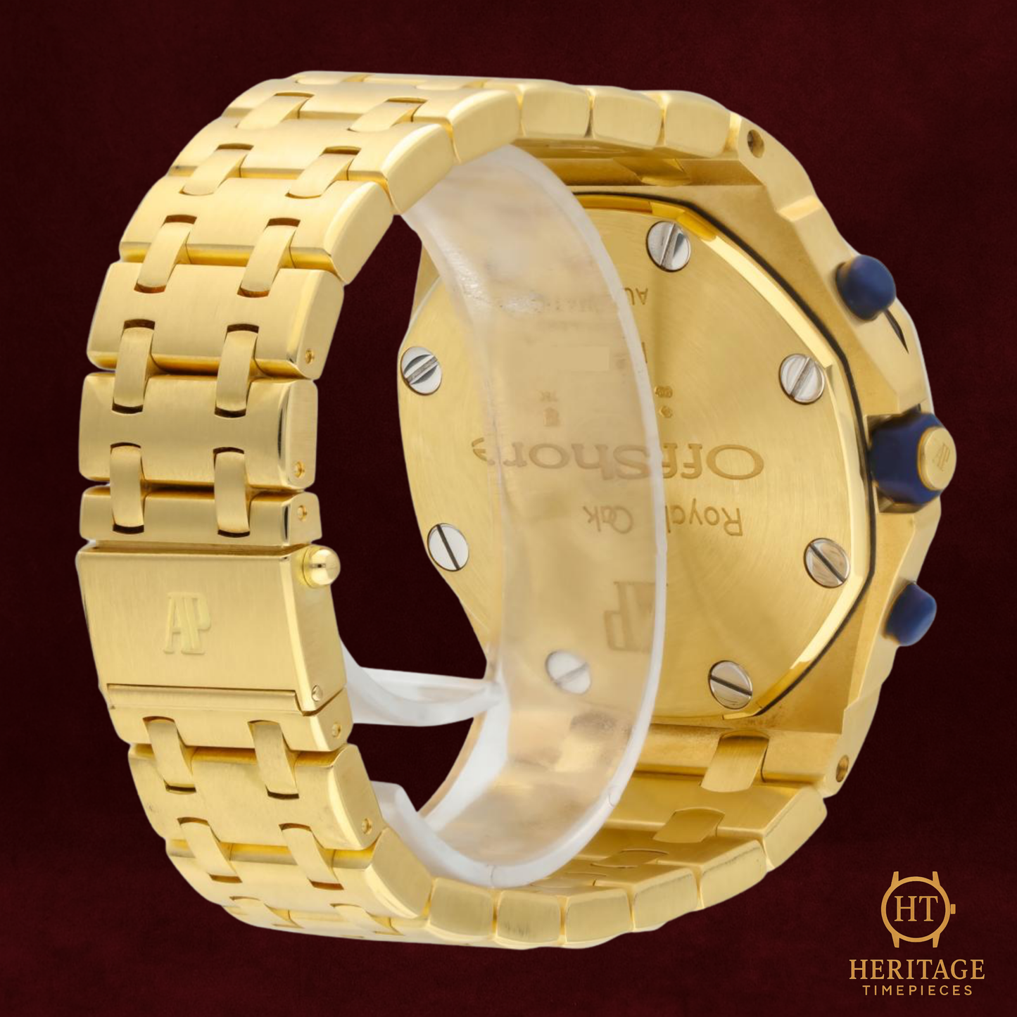 Audemars Piguet Royal Oak Offshore ‘Yellow Gold – Blue Dial’ – Reference 25721BA.OO.1000BA.02.A (2011)