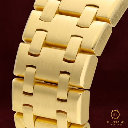 Audemars Piguet Royal Oak Offshore ‘Yellow Gold – Blue Dial’ – Reference 25721BA.OO.1000BA.02.A (2011)